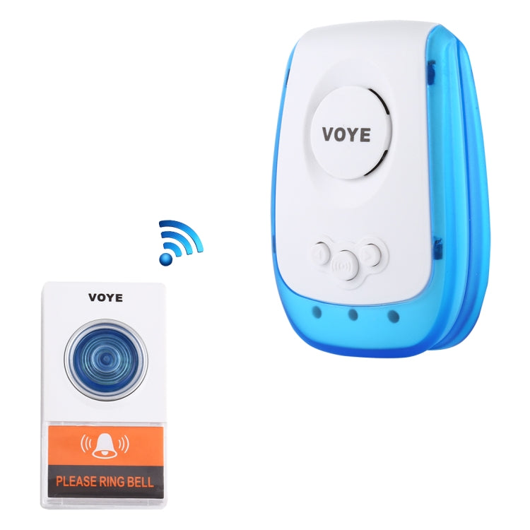 VOYE V009A Home Music Remote Control Wireless Doorbell with 38 Polyphony Sounds, US Plug, V009A VOYE V009A Home Music Remote Control Wireless Doorbell with 38 Polyphony Sounds, US Plug, V009A